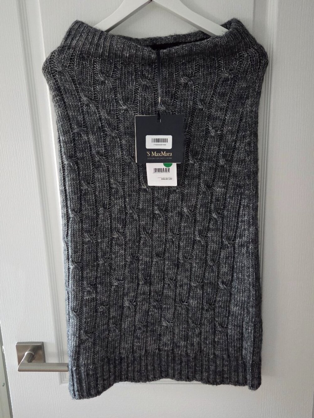 MaxMara "Otello" Cable Knit Skirt/Size S - Alpaca blend luxury knit